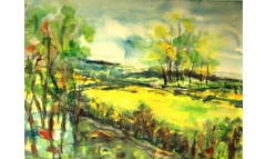 Fruehling ueber Buchholz