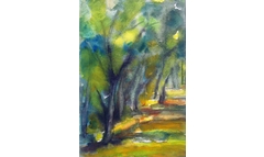 Waldweg in Buchholz