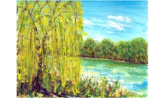 Radebeul, an der Elbe